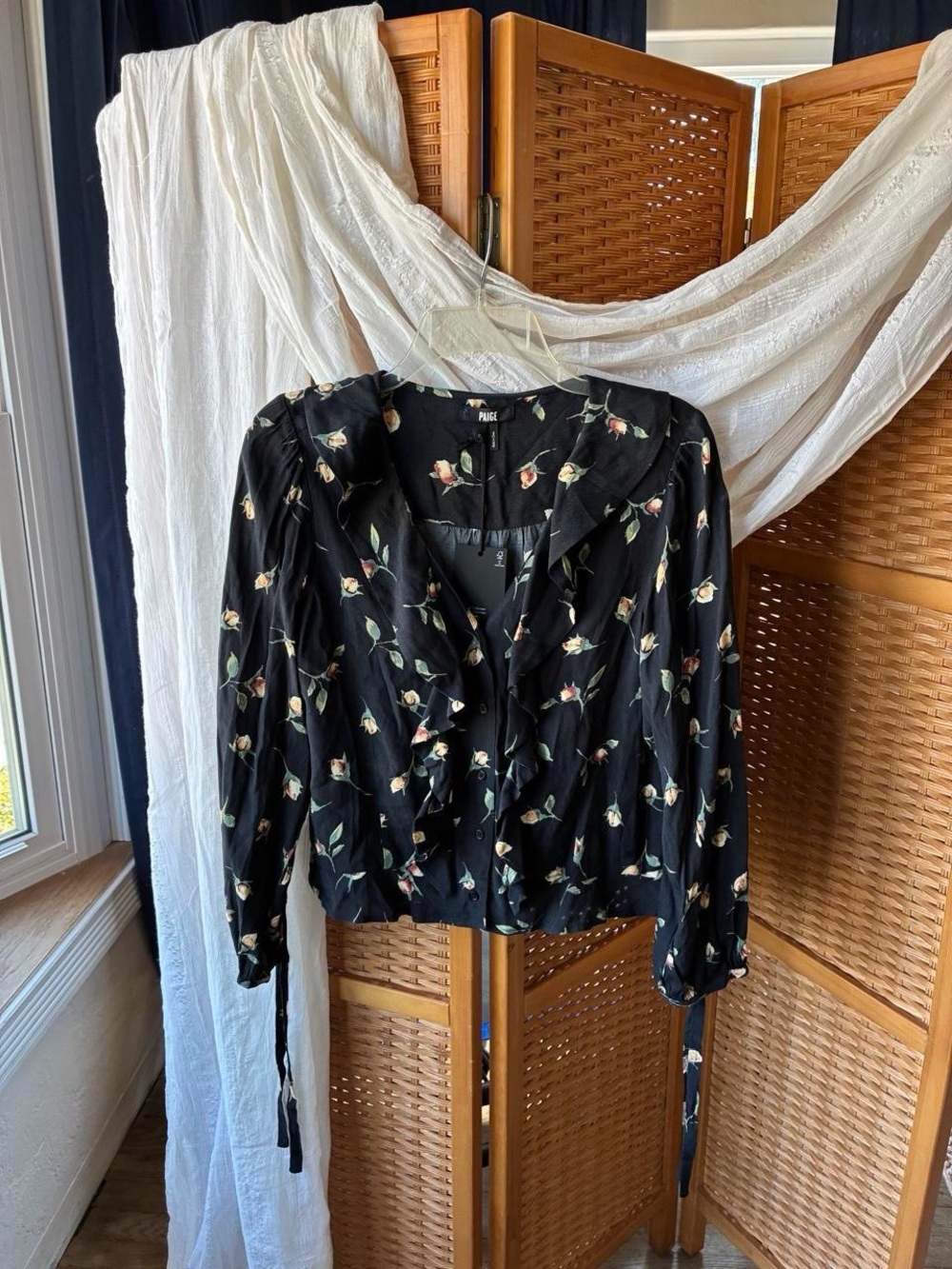 PAIGE floral print blouse